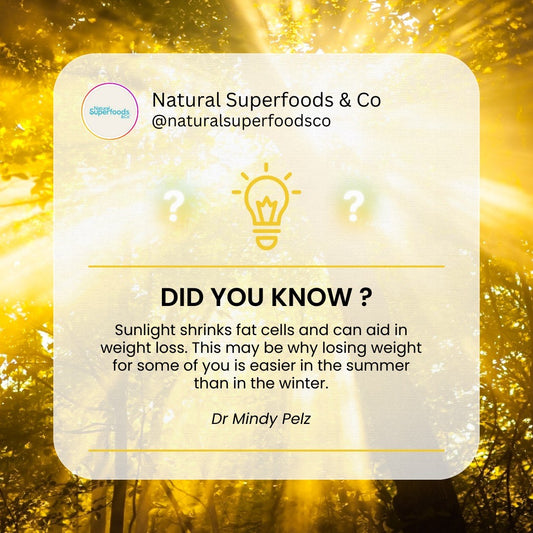 Sunlight Shrinks Fat Cells