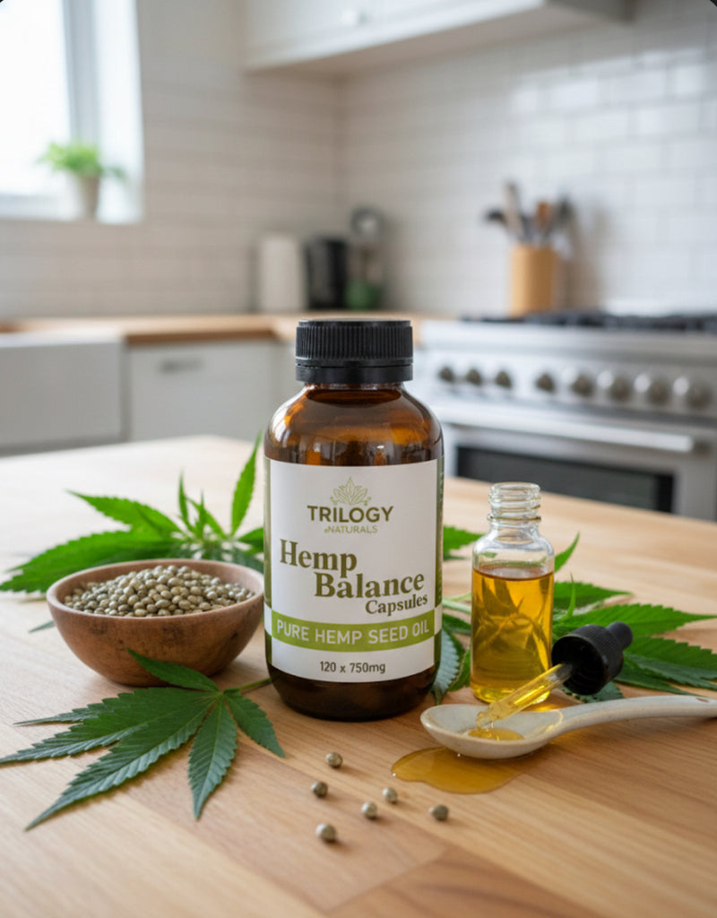 Australian Hemp Seed Oil 120 Capsules