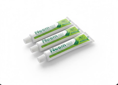 Natural Neem Active Toothpaste Pack of 3