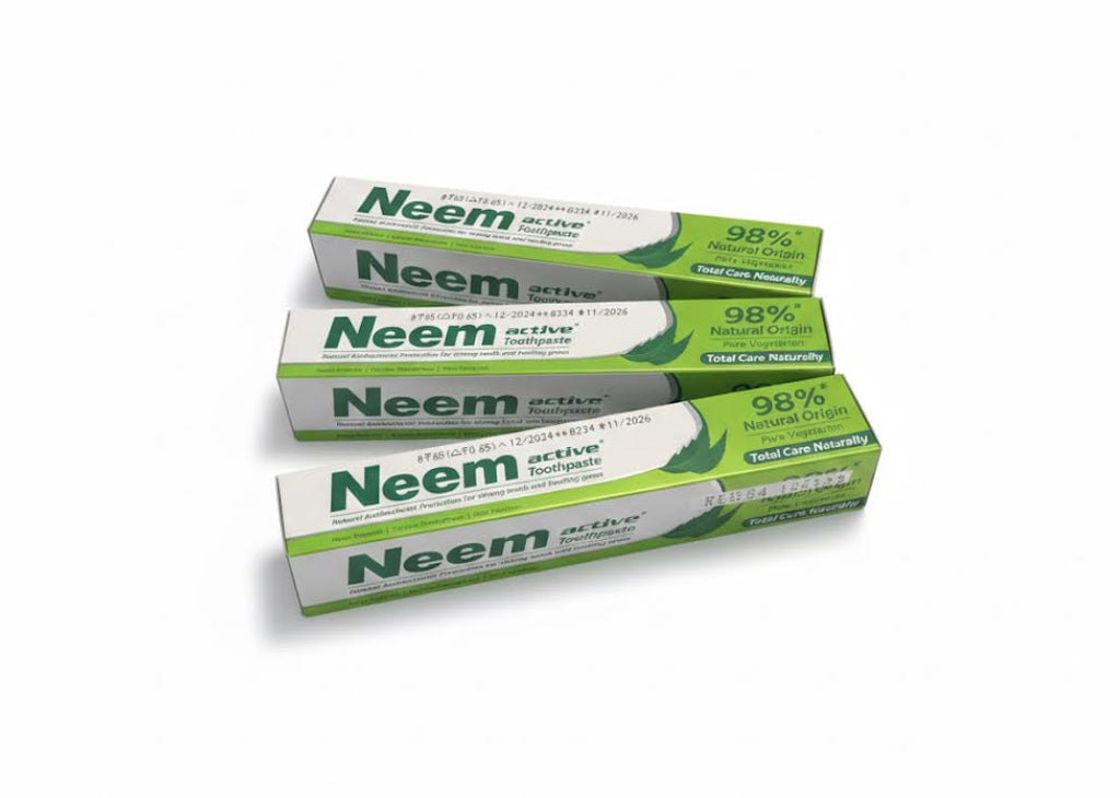 Natural Neem Active Toothpaste Pack of 3