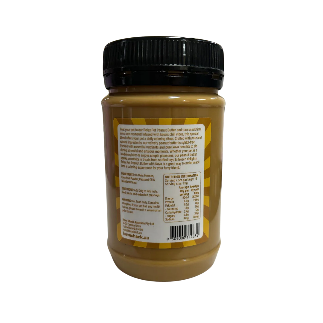 Relax Pet - Peanut Butter with Kava 300g