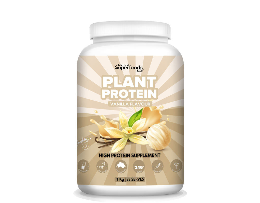 Plant Protein Powder Vanilla 1Kg