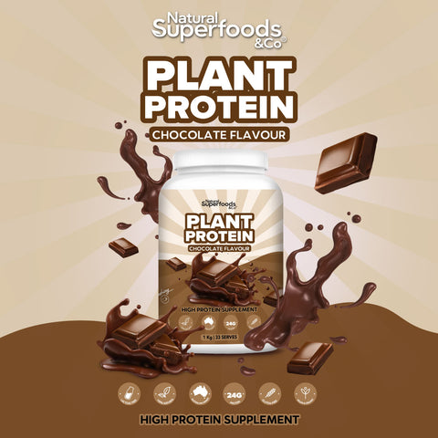 Plant Protein Powder Chocolate 1Kg